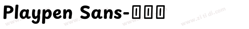 Playpen Sans字体转换 Playpen Sans字体转换